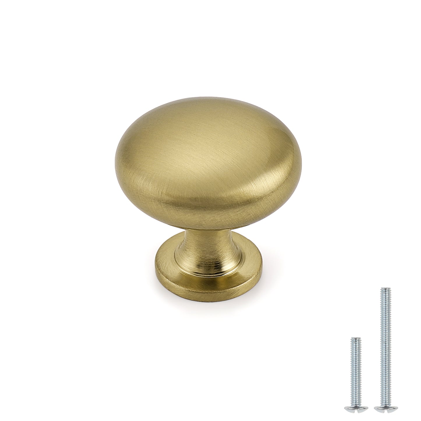 Solid Round Cabinet Knobs 1 1/5" - Champagne Bronze Finish PS3910CB