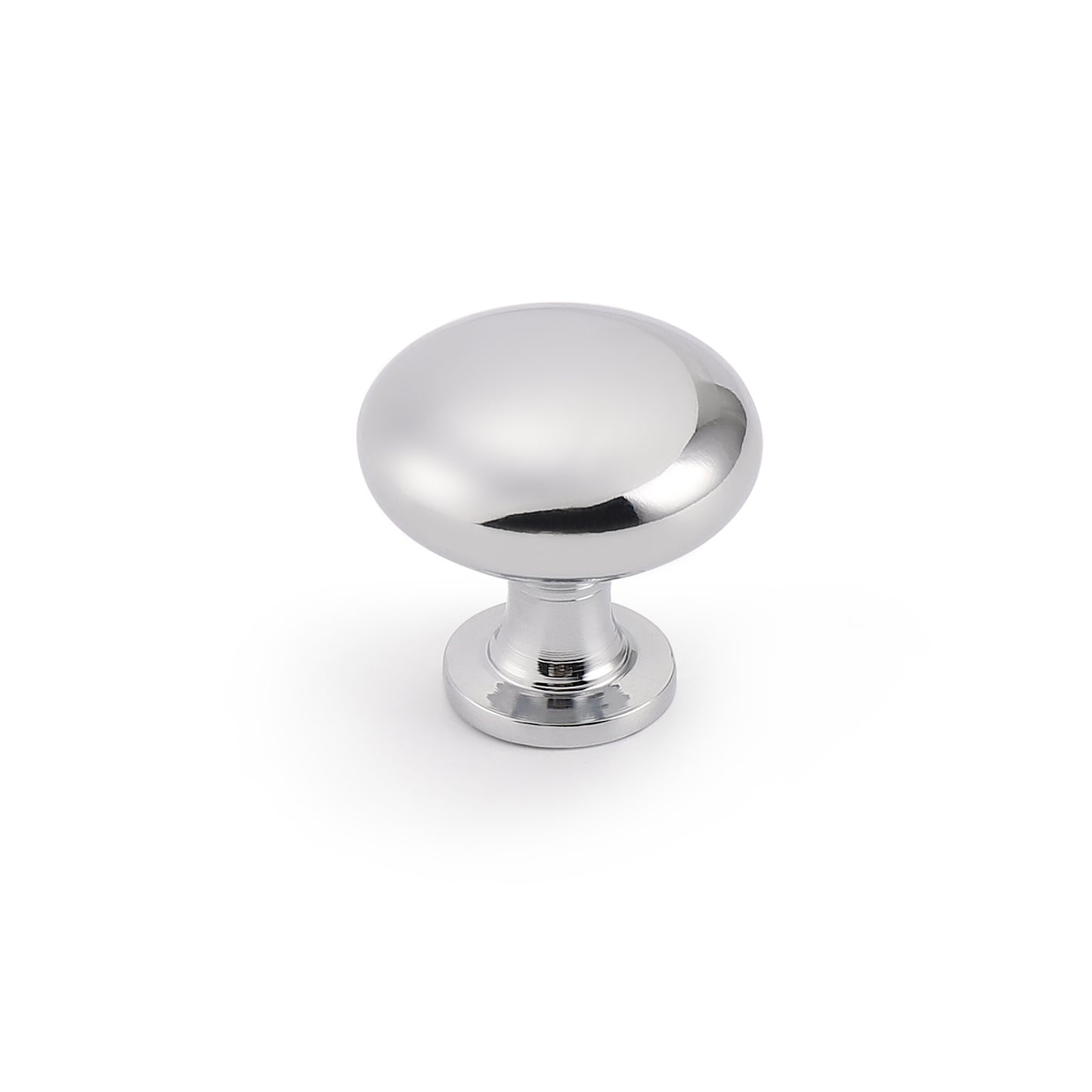 Solid Round Cabinet Knobs 1 1/5" - Polish Chrome Finish PS3910PCH