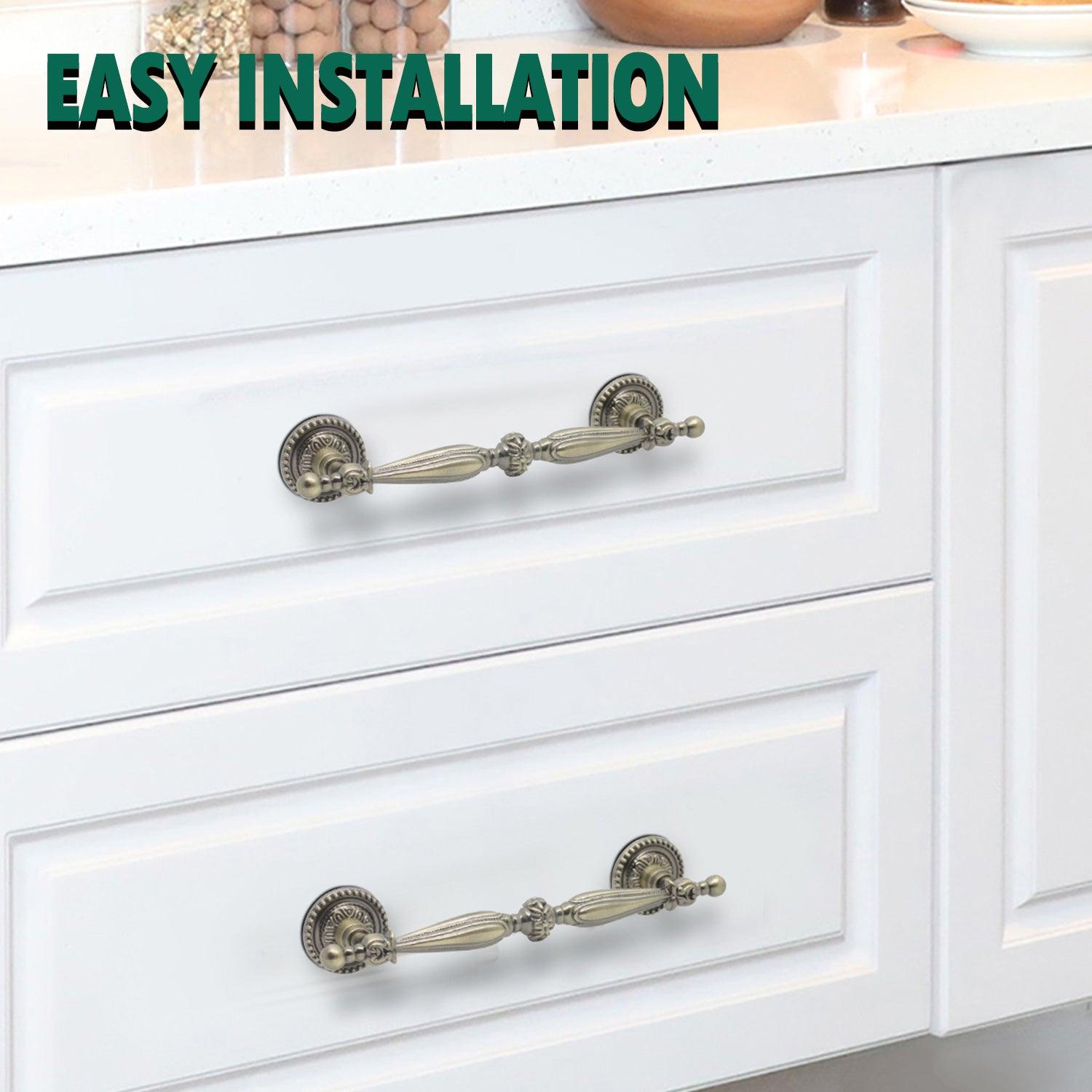 How to Install Cabinet Door and Drawer Handles/Knobs/Pulls 