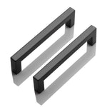 Black Door Handles Wave Style Levers, Entry Keyed/Privacy  Lock/Passage/Dummy Function DL12061BK