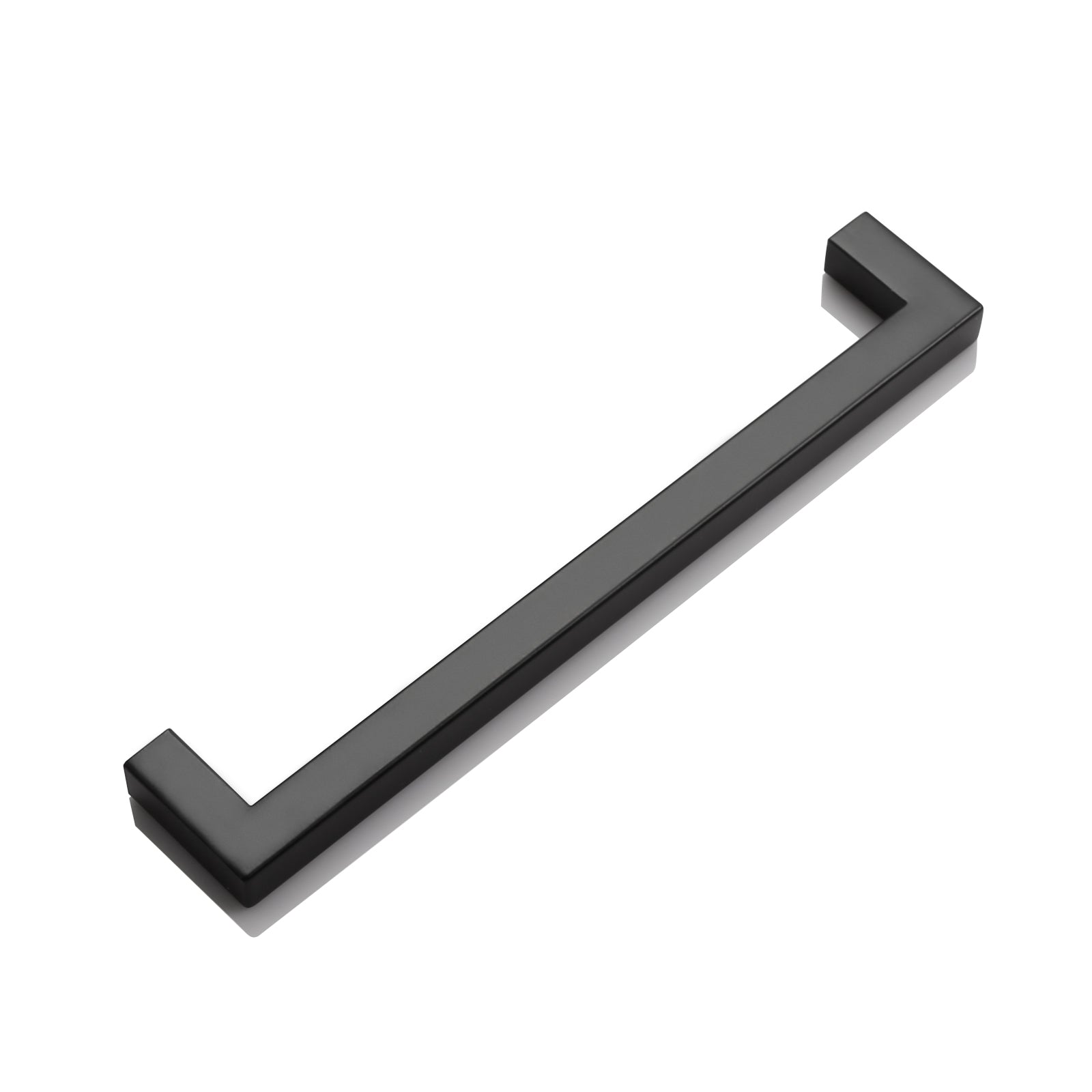 Black Cabinet Handles and Knobs Modern Square Bar Drawer Pull 2