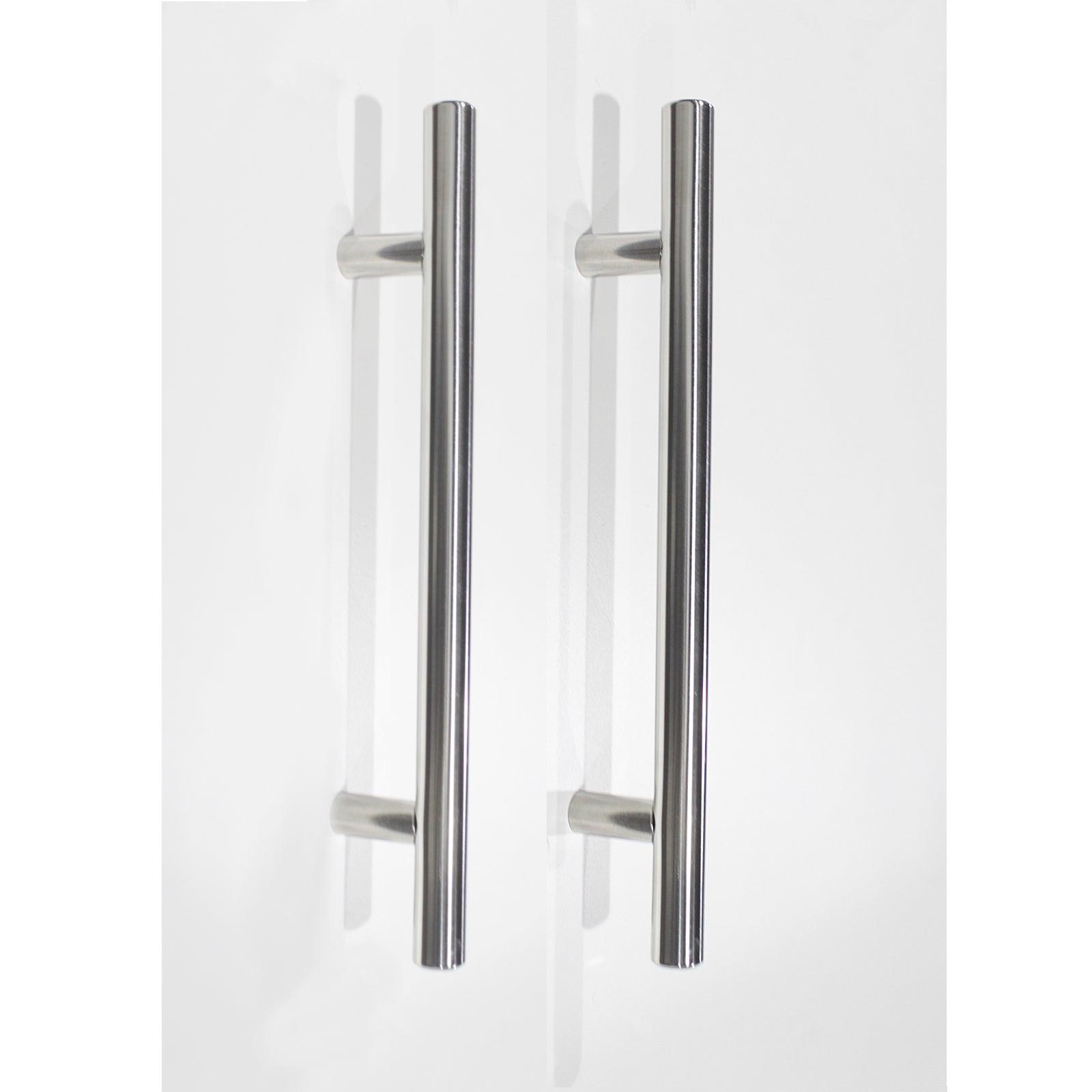 Probrico Brushed Nickel Finish One Hole Kitchen Cabinet Handles Stainless  Steel Pulls 30packs