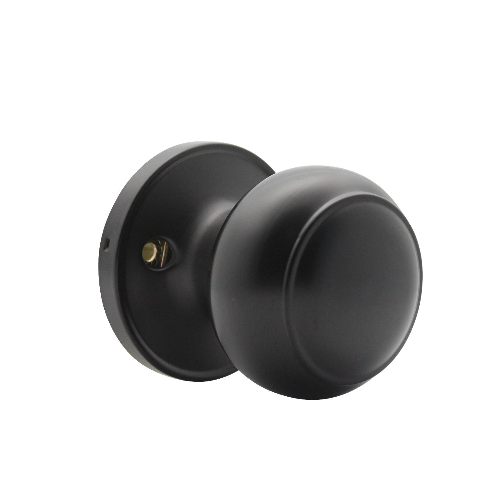 Flat Ball Knob Black Finish Keyed Alike/Keyed/Privacy/Passage/Dummy Door Knobs Locks DL609BK - Probrico